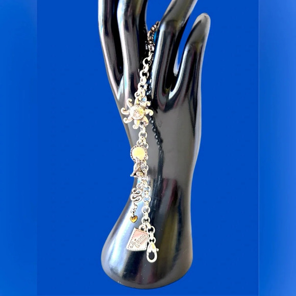 BRIGHTON Arizona State Charm Bracelet.  Silver Plated charms about Arizona - Picture 7 of 8